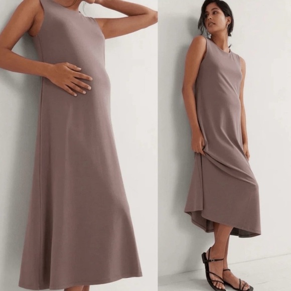 Hatch Dresses & Skirts - Hatch Sleeveless Jamie Maternity Dress in Soft Mauve NWT Size 4